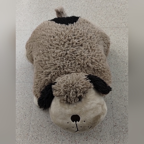Pillow Pets Dog Brown 18" Plush Stuffed Soft Animal - Picture 2 of 16